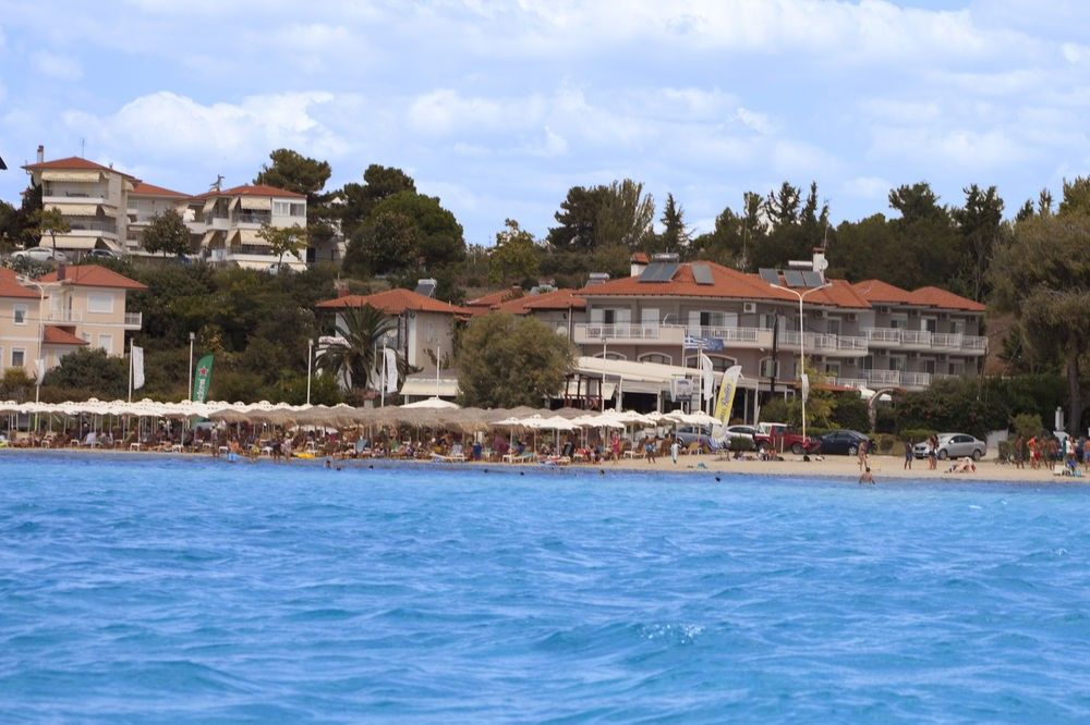 Nea Kallikrateia Georgalas Sun Beach Resort מראה חיצוני תמונה